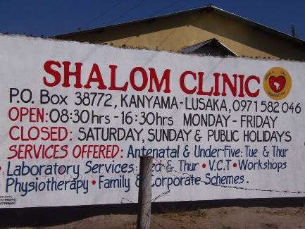 CLINICA SHALOM - ZAMBIA