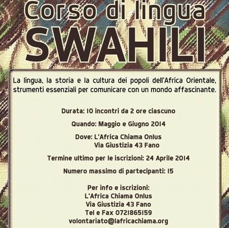 corso di Swahili lafricachiama