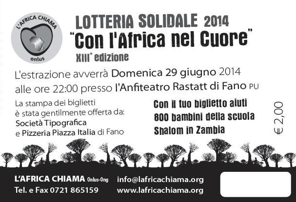 lotteria solidale 2014