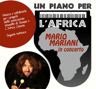 Mario Mariani in concerto per l’Africa ad Urbino