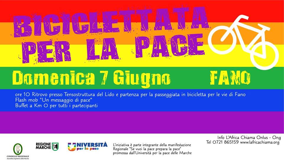 biciclettata per la pace